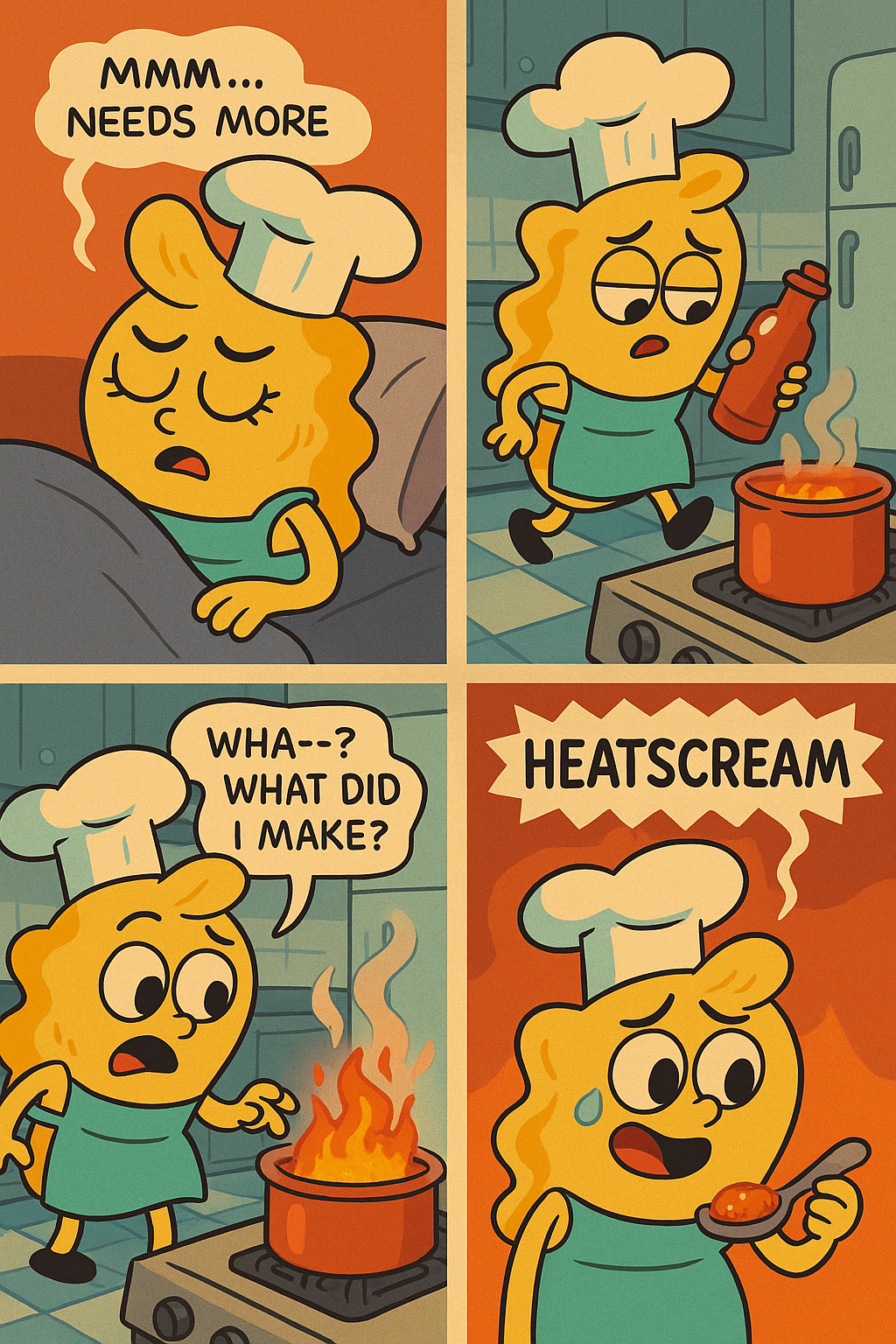 Friendchips comic proof of concept